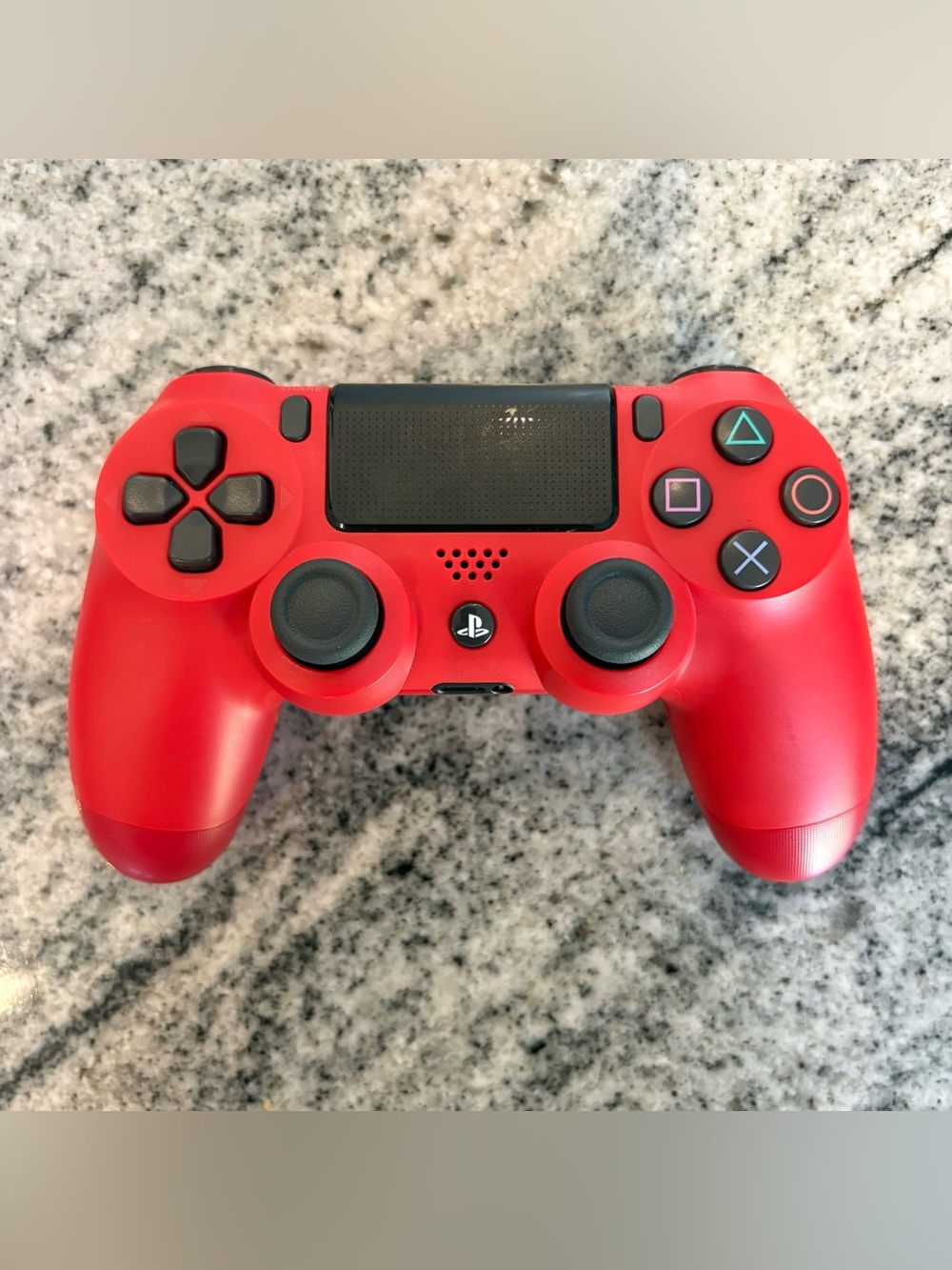 Sony PlayStation 4 PS4 DualShock 4 Wireless Controller Magma Red CUH-ZCT2A